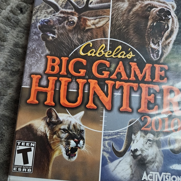 Wii Cabela's Big Hunter 2010 Rated Teen Activision - Picture 2 of 11